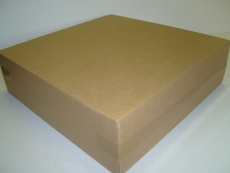 Faltkarton 630x180x630mm 2-wellig braun