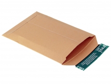 V04.01 Vollpapp-Versandtaschen braun 250x175x-32mm A5