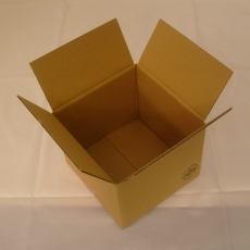 Faltkarton 290x290x280mm 2-wellig braun