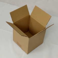Faltkarton 150x150x150mm 1-wellig braun