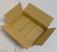 Faltkarton 310x220x60mm 1-wellig braun