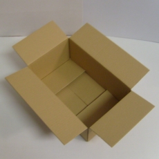 Faltkarton 355x220x140mm 1-wellig braun