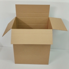 Faltkarton 605x450x580-725mm 1-wellig bis 40kg braun