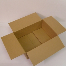 Faltkarton 400x300x150mm 1-wellig braun