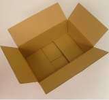 Faltkarton 250x175x100mm 1-wellig braun