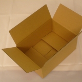 Faltkarton 250x165x80mm DHL-P�ckchen Gr. S bis 2kg 1-wellig braun