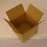 Faltkarton 290x290x280mm 2-wellig braun