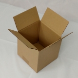 Faltkarton 150x150x150mm 1-wellig braun
