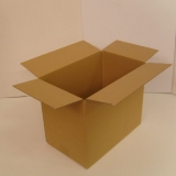 Faltkarton 355x220x275mm 1-wellig braun