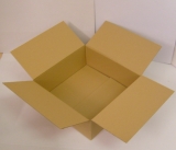 Faltkarton 355x355x130mm 1-wellig braun