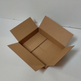 Faltkarton 400x300x75mm 1-wellig braun